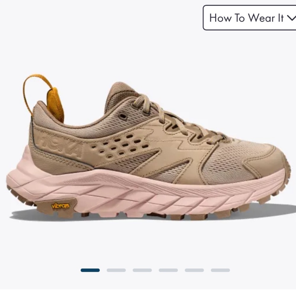 Hoka Anacapa Breeze Low in Oxford Tan / Peach Whip